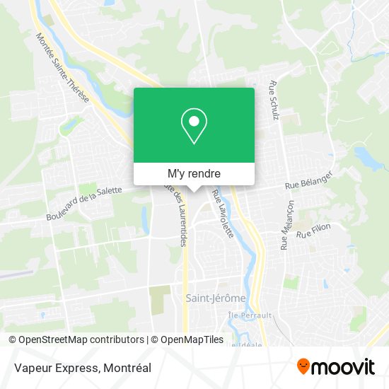 Vapeur Express plan