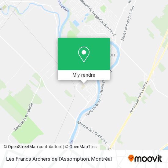 Les Francs Archers de l'Assomption plan