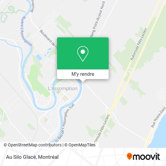 Au Silo Glacé plan