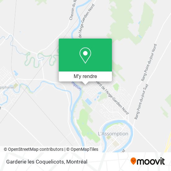 Garderie les Coquelicots plan