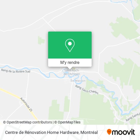 Centre de Rénovation Home Hardware plan