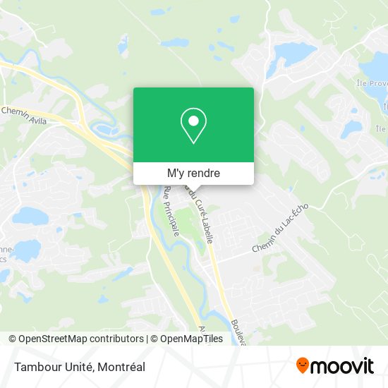 Tambour Unité plan