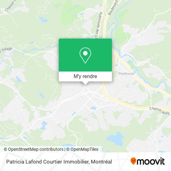 Patricia Lafond Courtier Immobilier plan