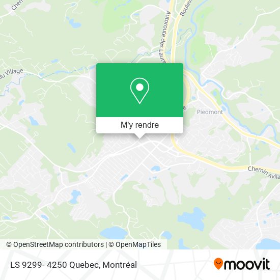 LS 9299- 4250 Quebec plan