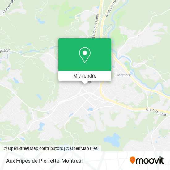 Aux Fripes de Pierrette plan