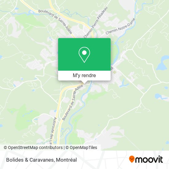 Bolides & Caravanes plan