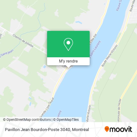 Pavillon Jean Bourdon-Poste 3040 plan
