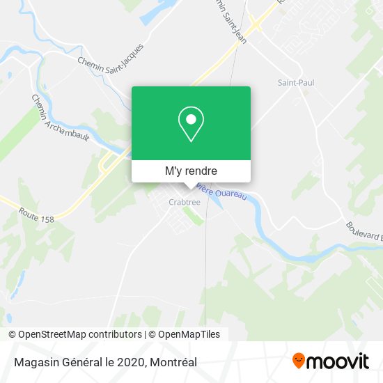 Magasin Général le 2020 plan