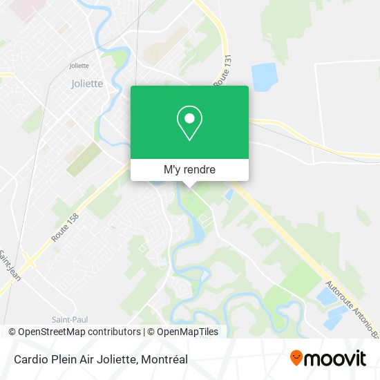 Cardio Plein Air Joliette plan