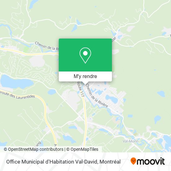 Office Municipal d'Habitation Val-David plan