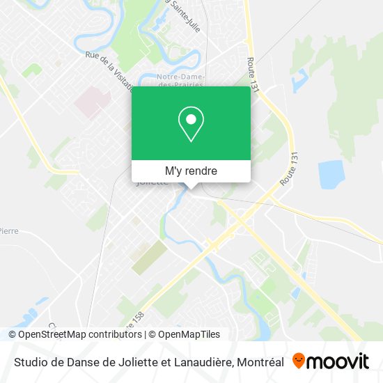 Studio de Danse de Joliette et Lanaudière plan