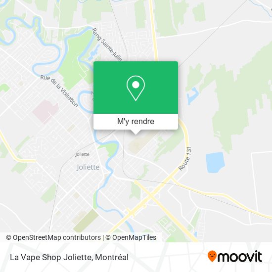 La Vape Shop Joliette plan