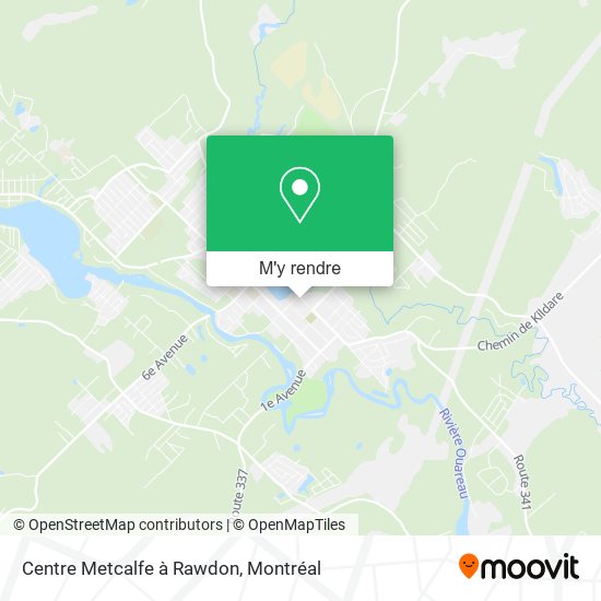Centre Metcalfe à Rawdon plan