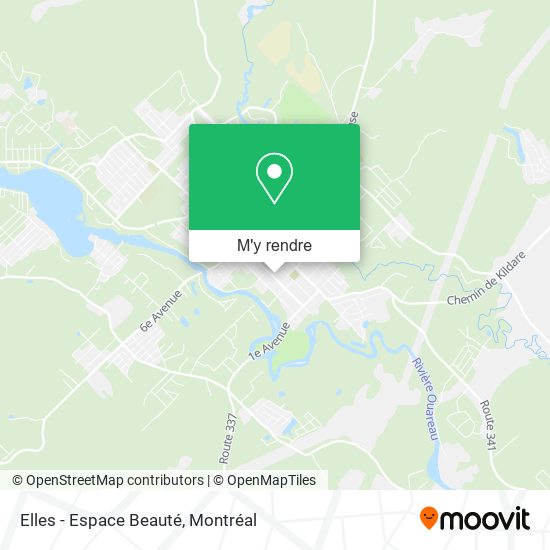 Elles - Espace Beauté plan