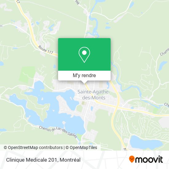 Clinique Medicale 201 plan