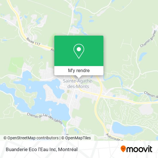 Buanderie Eco l'Eau Inc plan