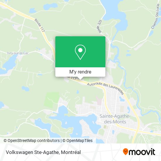 Volkswagen Ste-Agathe plan