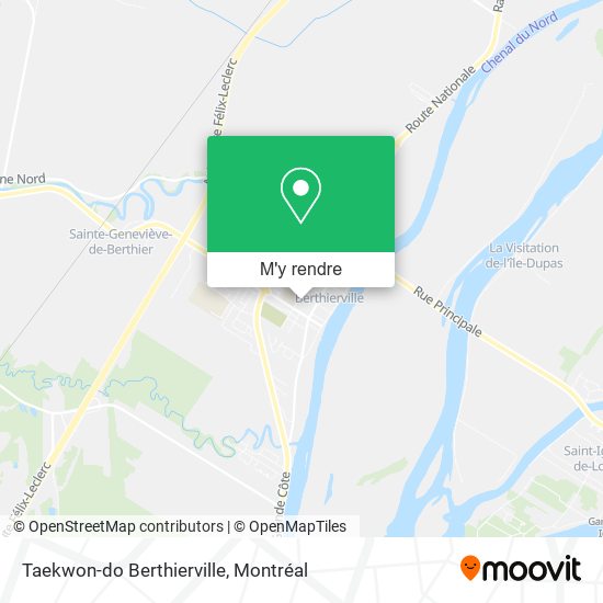 Taekwon-do Berthierville plan