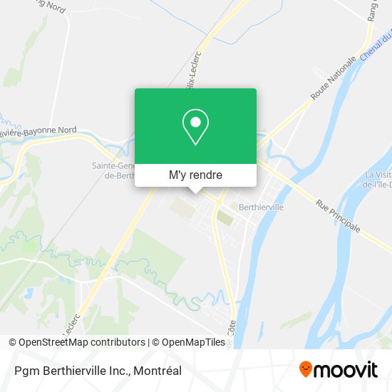 Pgm Berthierville Inc. plan
