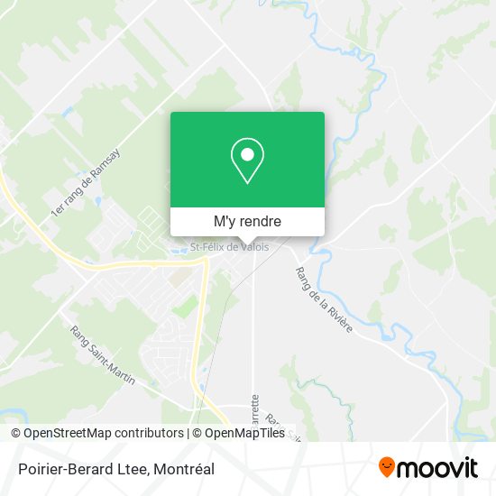 Poirier-Berard Ltee plan