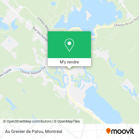 Au Grenier de Patou plan