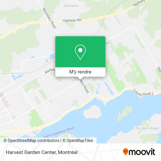 Harvest Garden Center plan