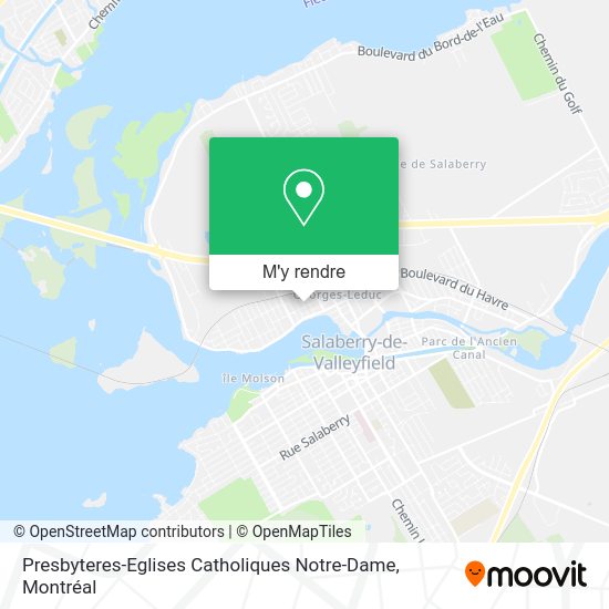 Presbyteres-Eglises Catholiques Notre-Dame plan