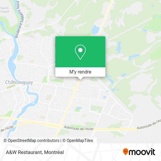 A&W Restaurant plan
