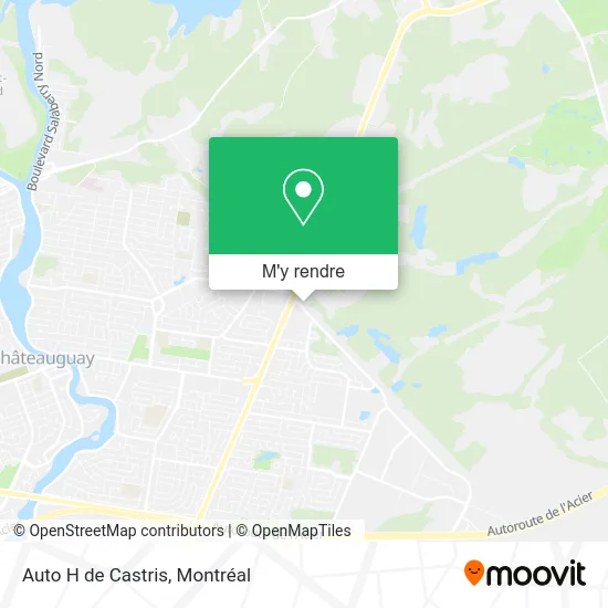 Auto H de Castris plan