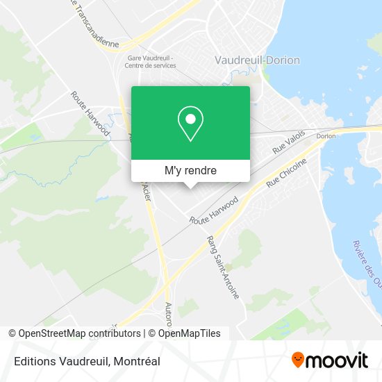 Editions Vaudreuil plan