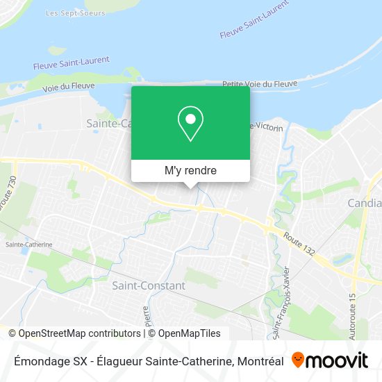 Émondage SX - Élagueur Sainte-Catherine plan