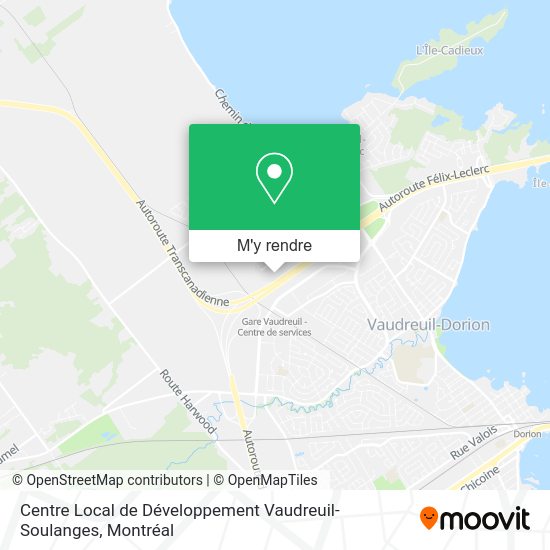 Centre Local de Développement Vaudreuil-Soulanges plan