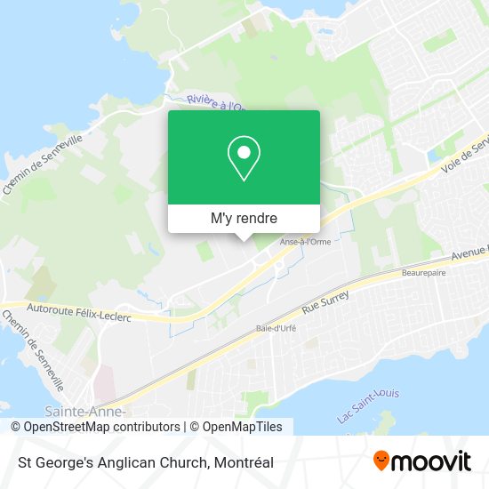 St George's Anglican Church plan