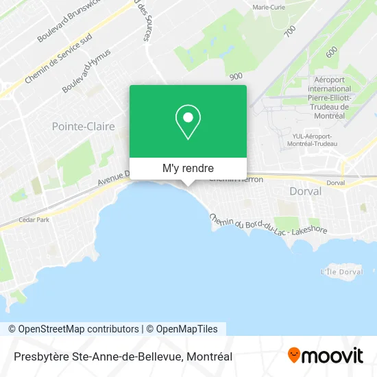 Presbytère Ste-Anne-de-Bellevue plan