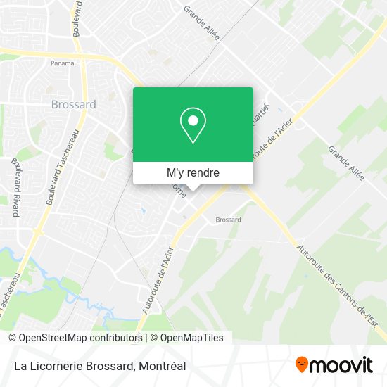 La Licornerie Brossard plan
