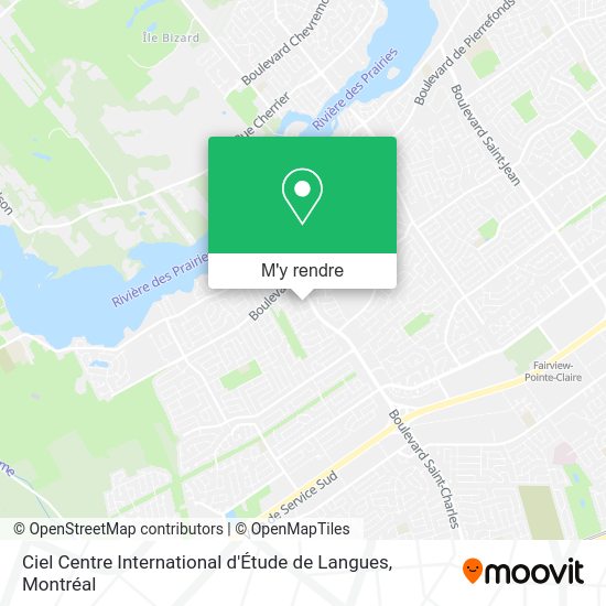 Ciel Centre International d'Étude de Langues plan