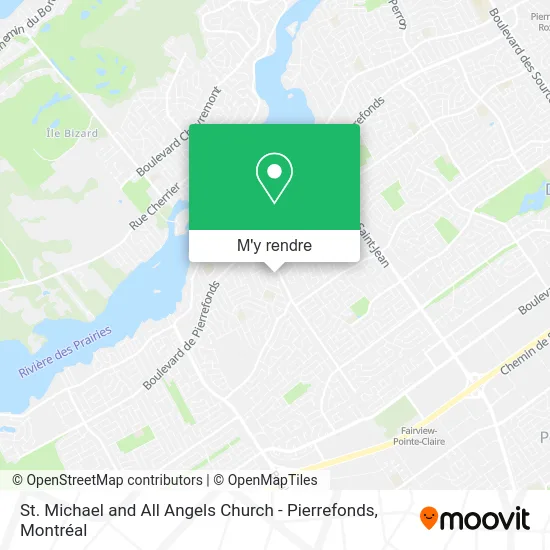 St. Michael and All Angels Church - Pierrefonds plan