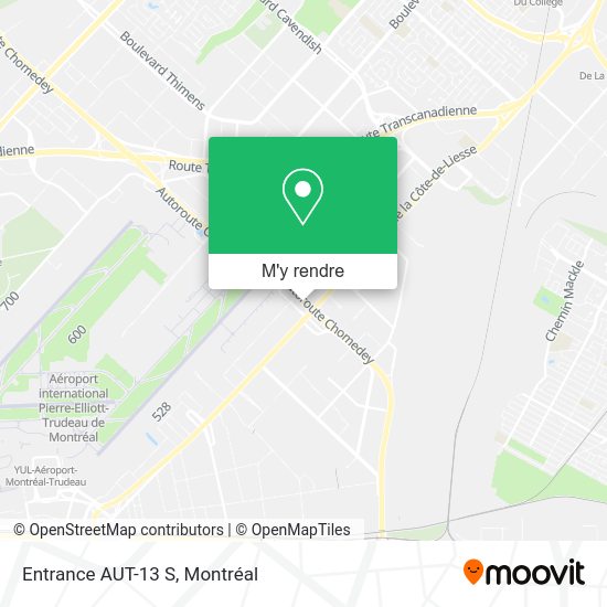 Entrance AUT-13 S plan