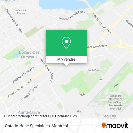 Ontario Hose Specialties plan