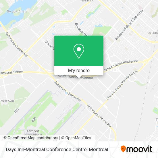 Days Inn-Montreal Conference Centre plan