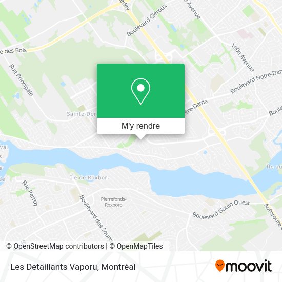 Les Detaillants Vaporu plan