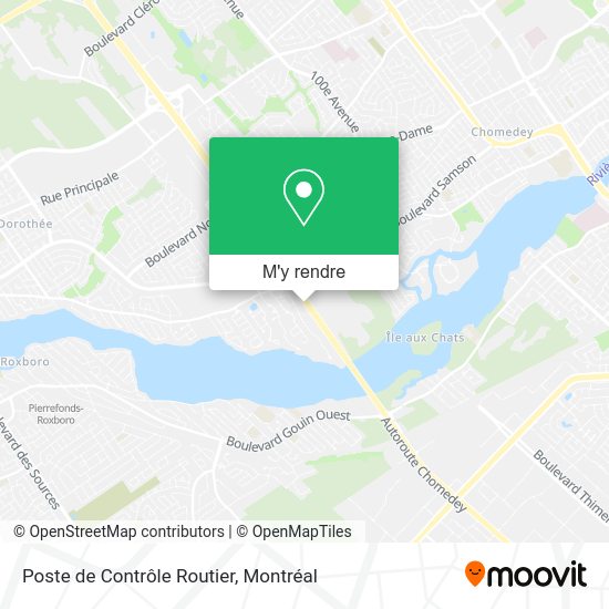 Poste de Contrôle Routier plan