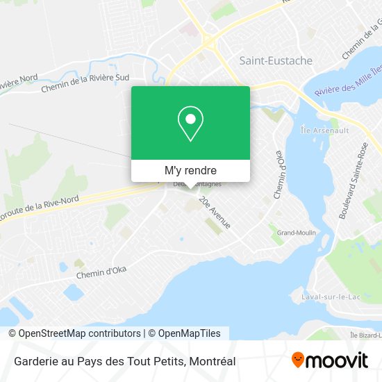 Garderie au Pays des Tout Petits plan