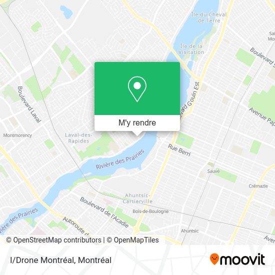 I/Drone Montréal plan