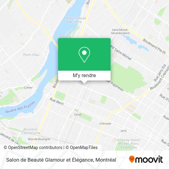 Salon de Beauté Glamour et Élégance plan