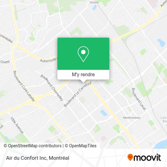 Air du Confort Inc plan