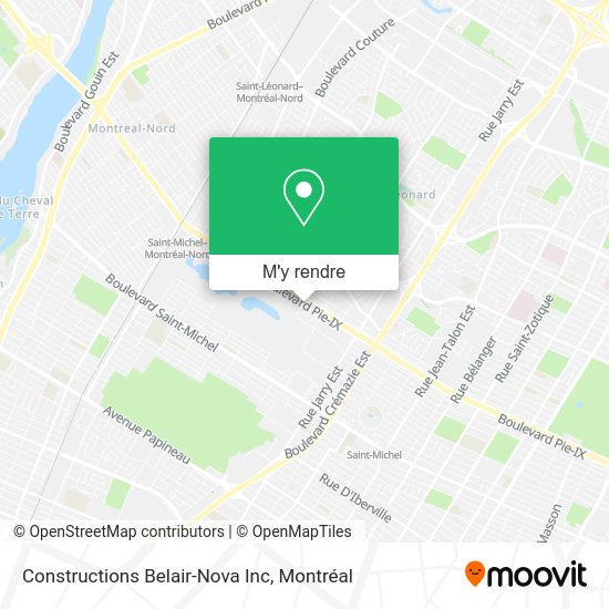 Constructions Belair-Nova Inc plan