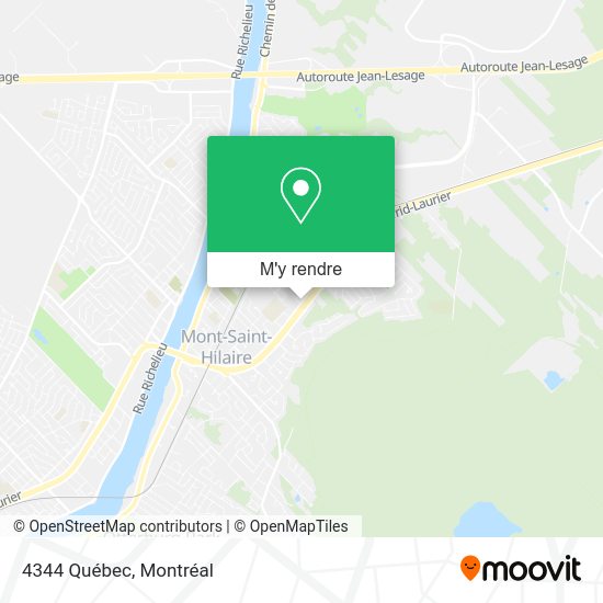 4344 Québec plan