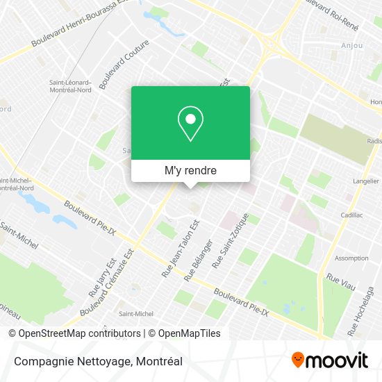 Compagnie Nettoyage plan