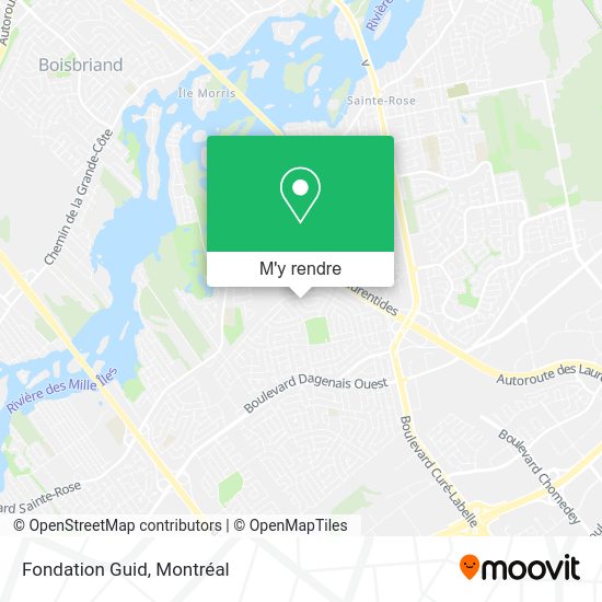 Fondation Guid plan